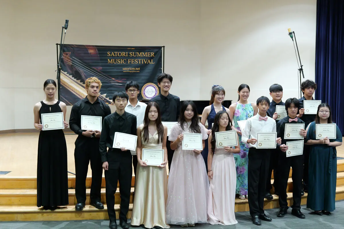 Satori Strings Prize Winners